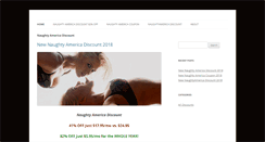 Desktop Screenshot of naughtydiscount.net