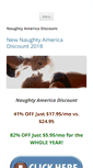 Mobile Screenshot of naughtydiscount.net